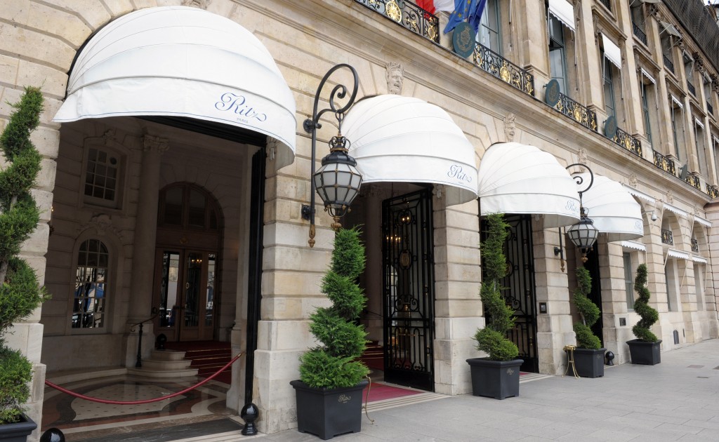 Ritz Paris is arguably the most high-profile luxury hotel in the world. Courtesy  The Ritz.