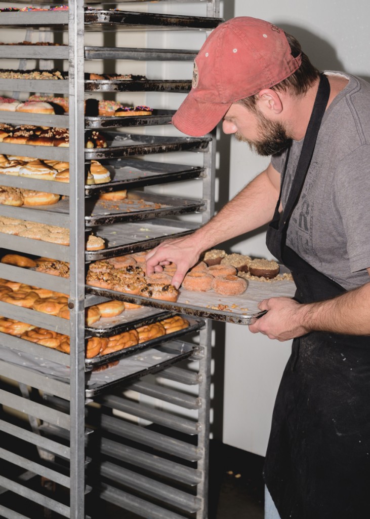 Hugs & Donuts proprietor, Matt Opaleski 