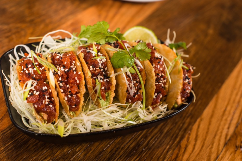 Matchbox's tuna tartare tacos (Photo courtesy Matchbox)