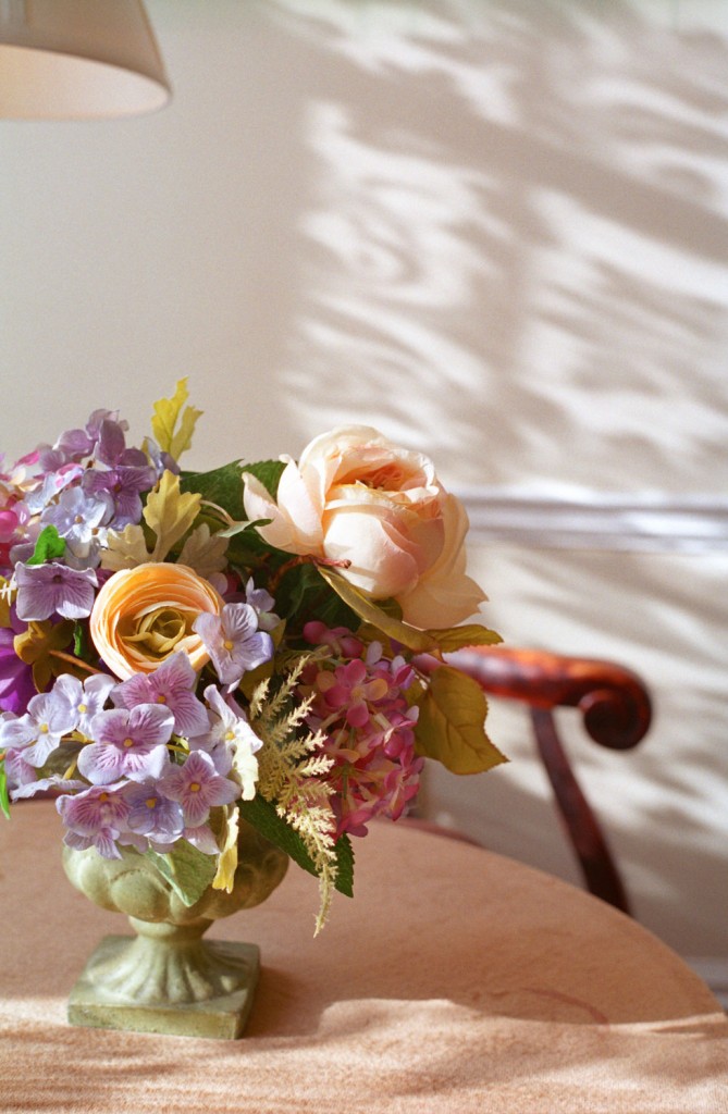 Chris Akin's "Interior of Best Western Inn, Americus, Georgia," 2014 from the artist's "Photographs of the Deep South," a series inspired by the work of William Eggleston and a conversation with the legendary curator Walter Hopps.