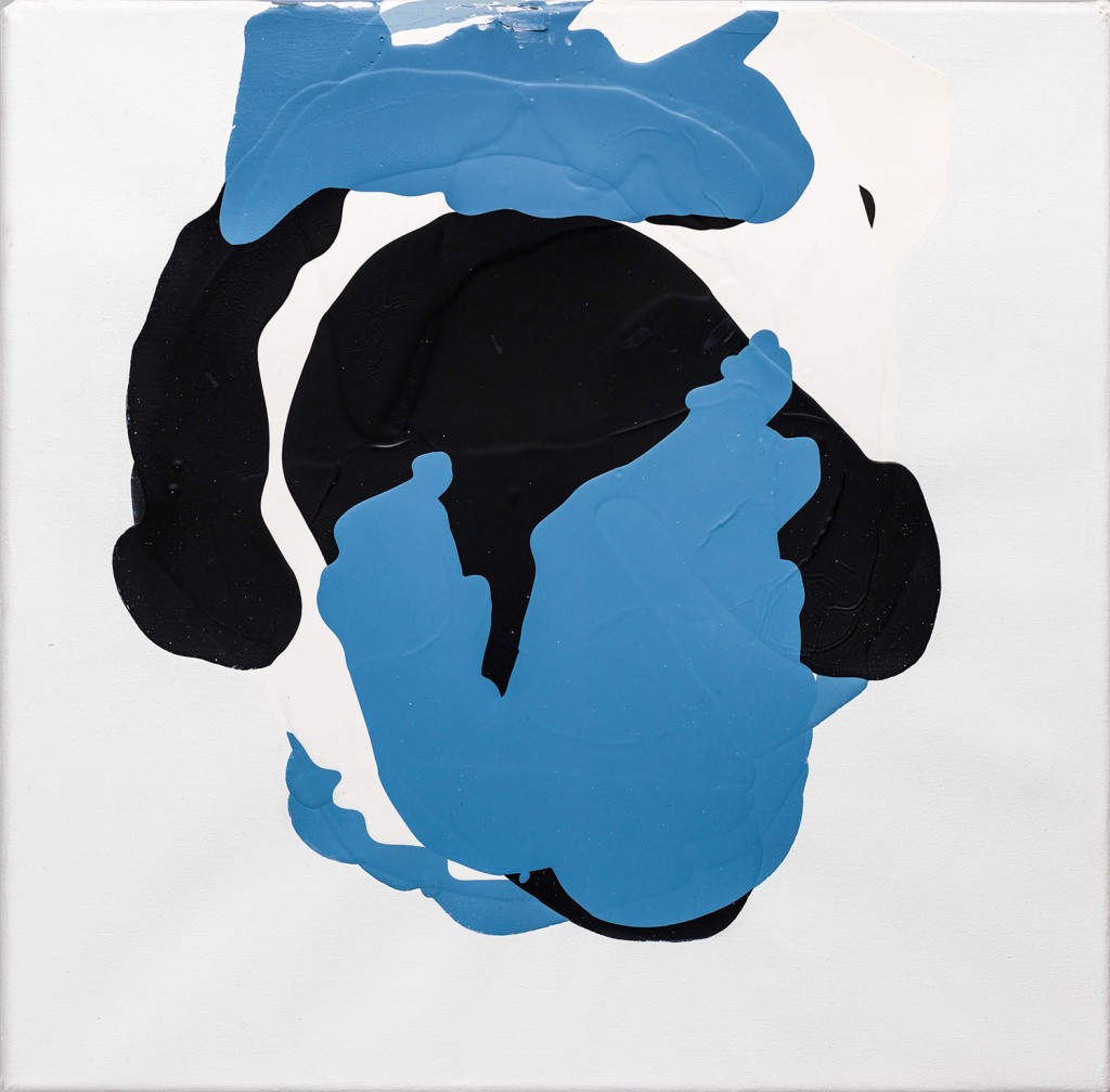 One of Michael Chow's early canvases, "Untitled," 1962, was recently on view at The Warhol. Courtesy the artist.