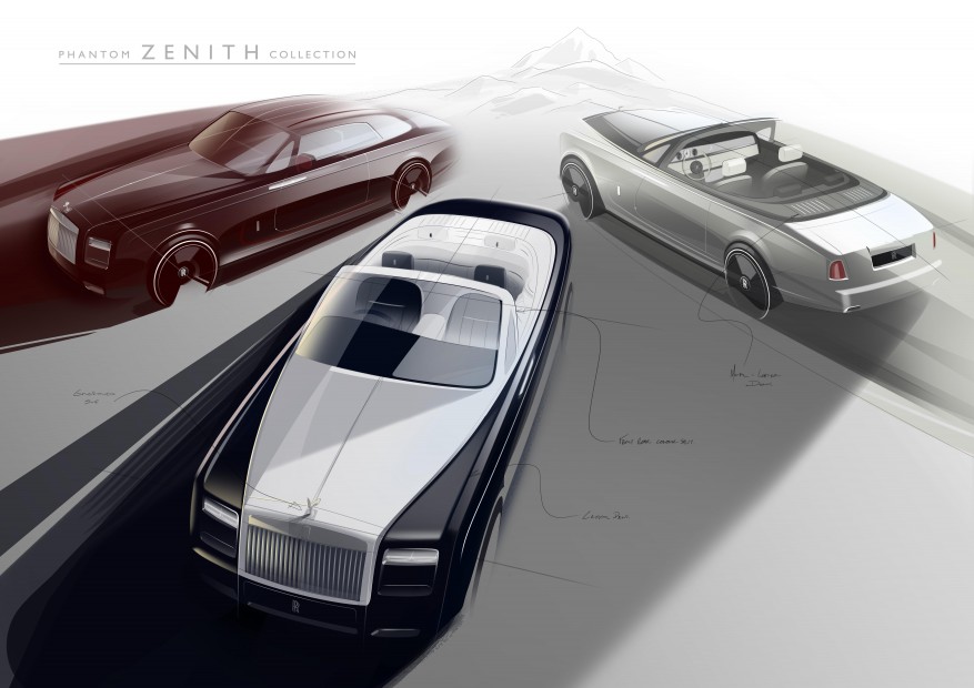 Rolls-Royce is planning to release 50 "Zenith" cars, so get your checkbooks ready. (Courtesy Rolls-Royce)