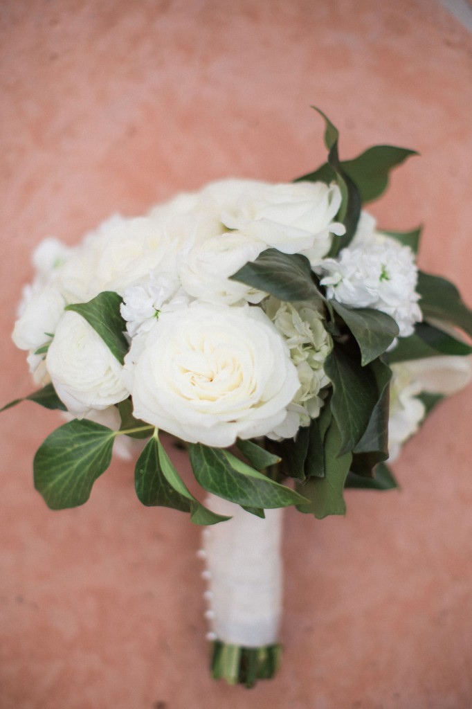 The bride’s bouquet by Grace Lakes Florist