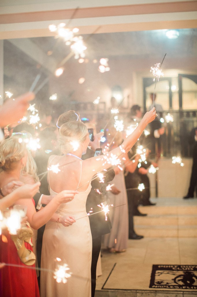 A sparkler of a sendoff at the Port Royal Club