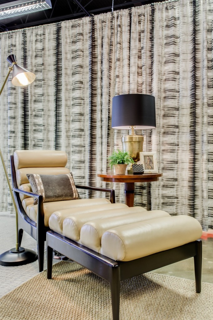 Seating vignette created by Margaret Chambers of Chambers Interiors and Associates