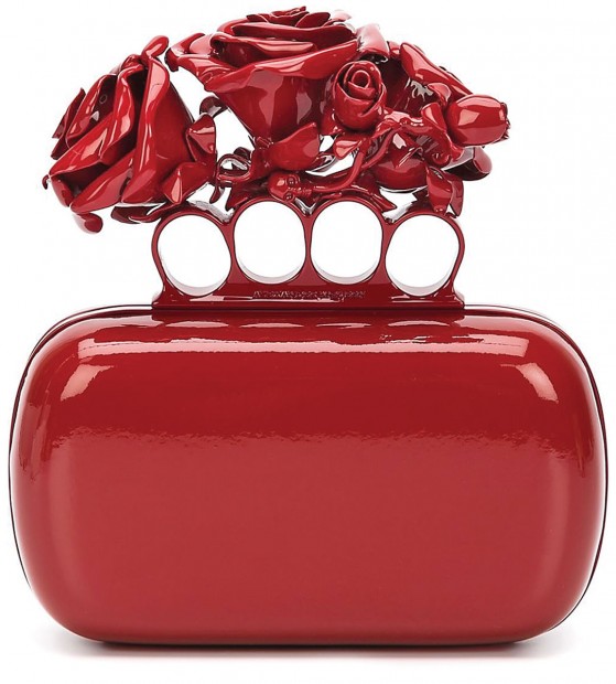 A clutch with a difference, from Alexander McQueen.