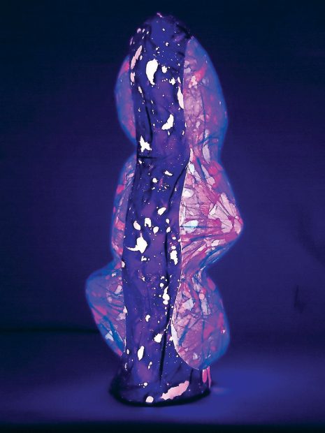 James Ciosek’s "Opalescent #22," 2015, at Zoya Tommy Gallery. (Courtesy the artist and Zoya Tommy Gallery)