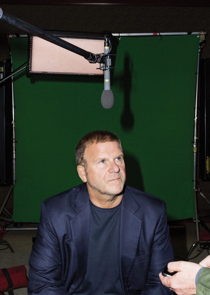 Tilman Fertitta quickly grasped TV's nuances. Photo by Max Burkhalter.