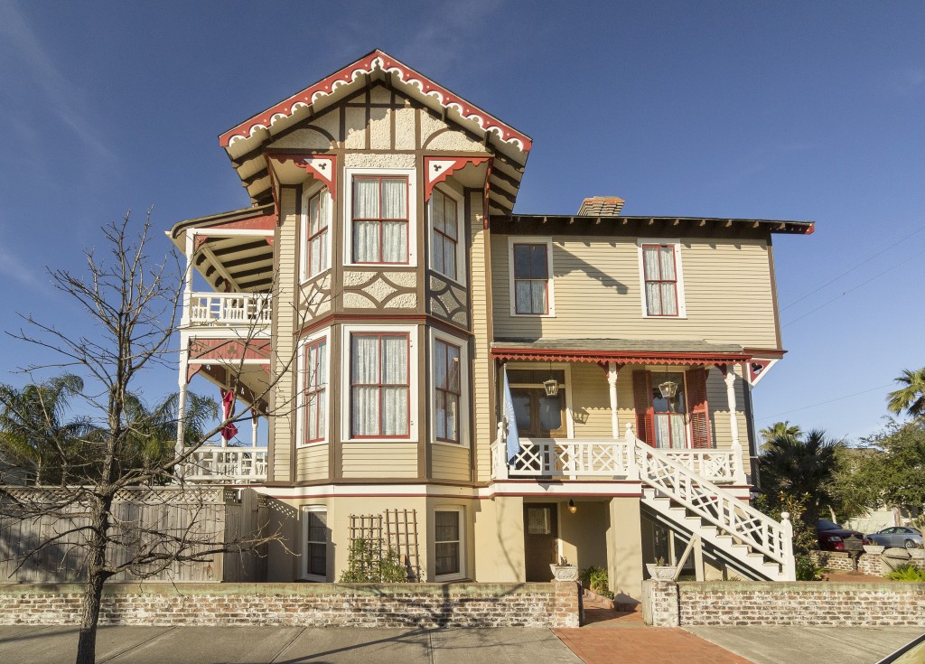 The 1887 Howard L. and Kate B. Mather House at 1601 Ball Street, part of the 42nd Annual Galveston Historic Homes Tour