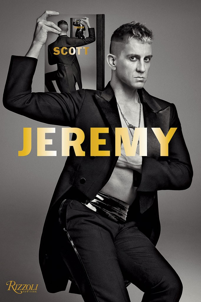Jeremy Scott doesn't always need a shirt with his tuxedo.