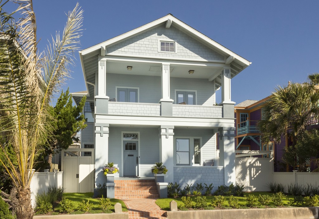 The 1913 McDonald-Blake House at 1922 Avenue P, part of the 42nd Annual Galveston Historic Homes Tour
