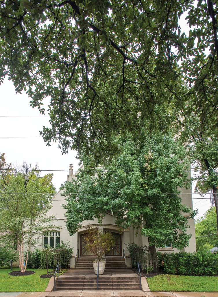 The church's front exterior faces Fairmont Street.