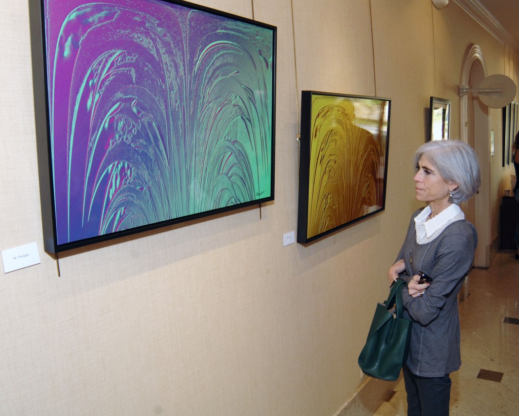 Opening reception for Kathryn Rabinow's "Abstract/Random/Concrete/Sequential," 03.05.2016