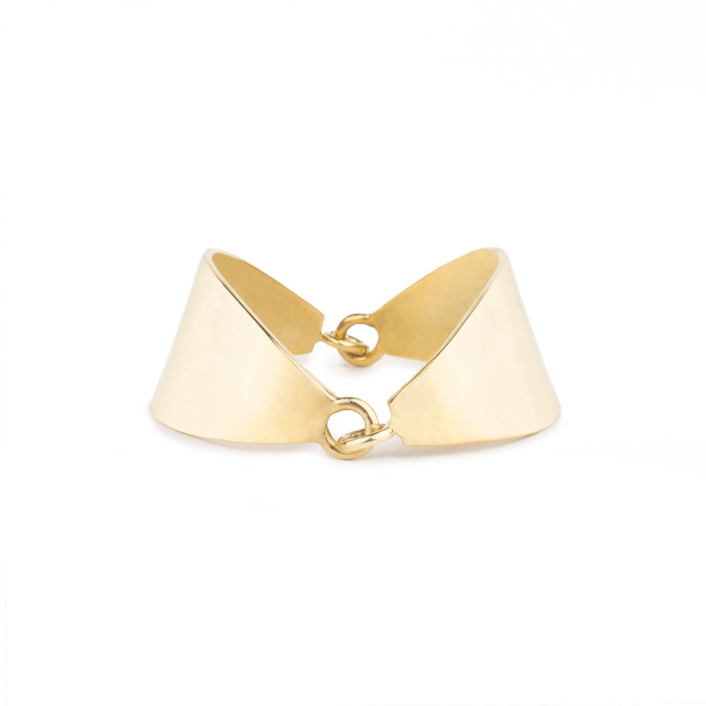 Esclava brass bracelet