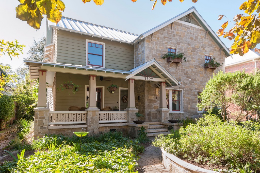 Exterior of 2709 Albans; 1941; English + Associates Architects, 2010. (Photo by Paul Hester)