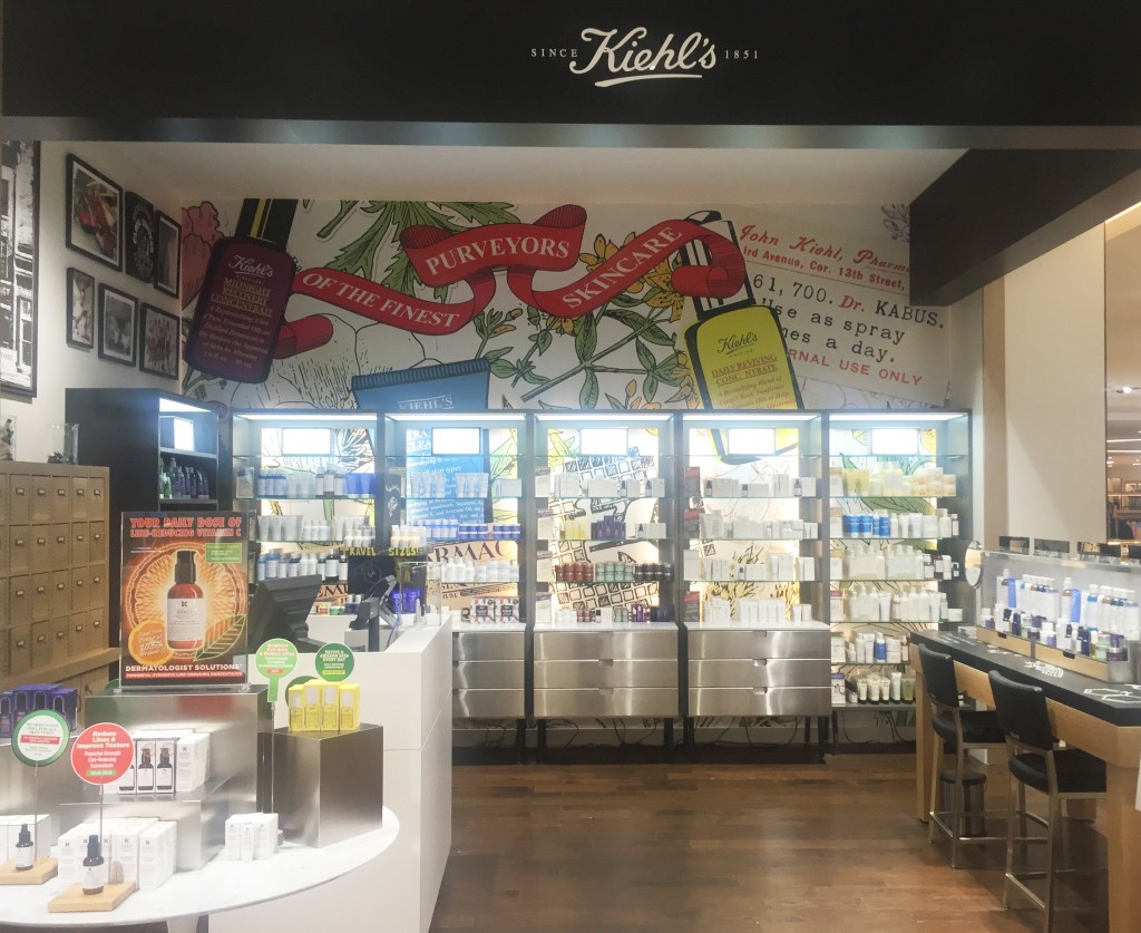 Kiehl's at Saks Fifth Avenue (Photo by Jailyn Marcel) 