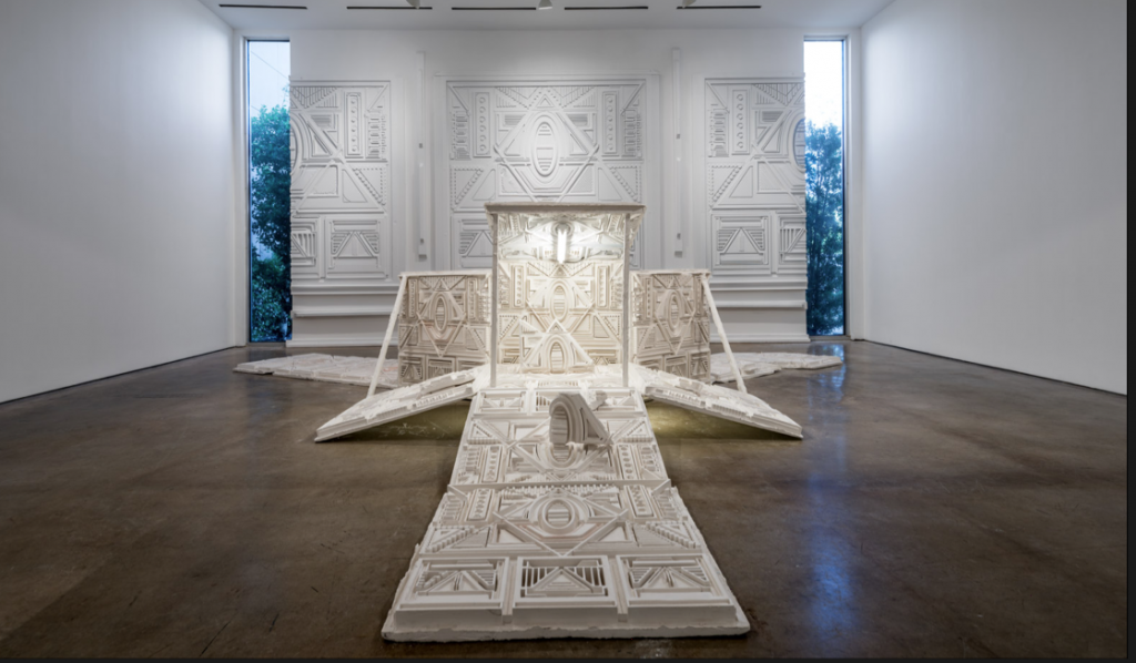 Core Fellow Rodrigo Valenzuela's "Sin Héroes" 2016 installation at David Shelton Gallery busted the boundaries of photography. (Courtesy the artist and gallery)