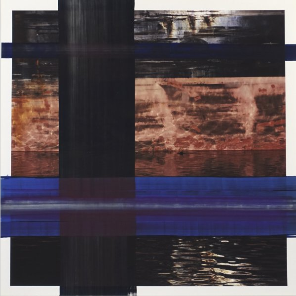 The photographer's brooding "Untitled," circa 2012, is an exercise in abstraction. 