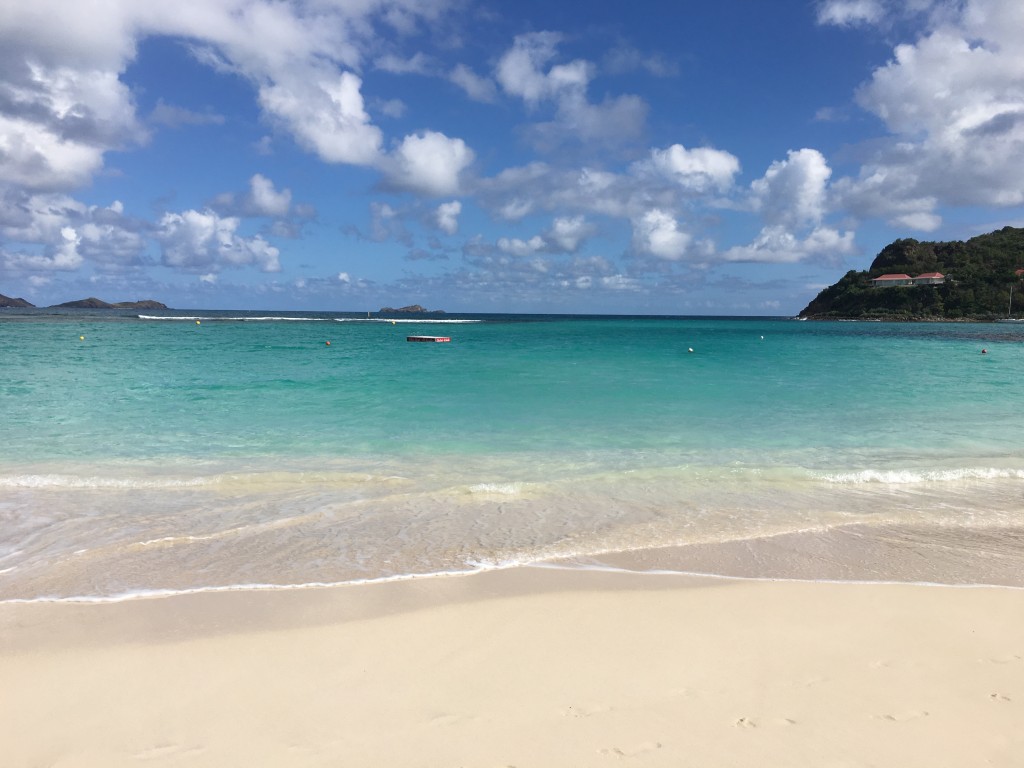 Flamands Beach is Steffi's favorite on St Barth.