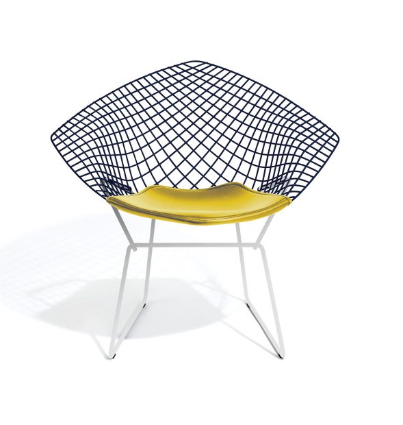 Knoll Bertoia Two-Tone Diamond chair