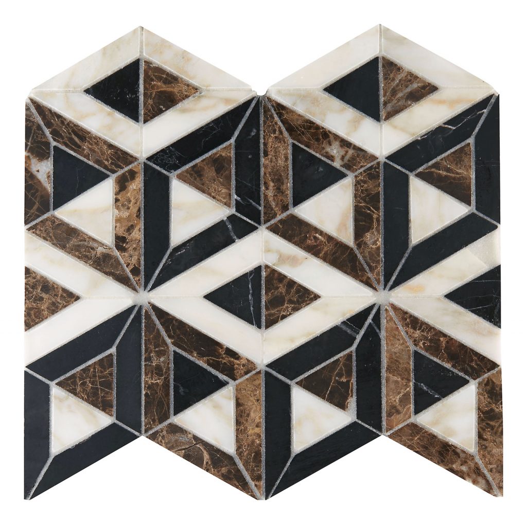 Kelly Wearstler's Liaison tile, at Ann Sacks