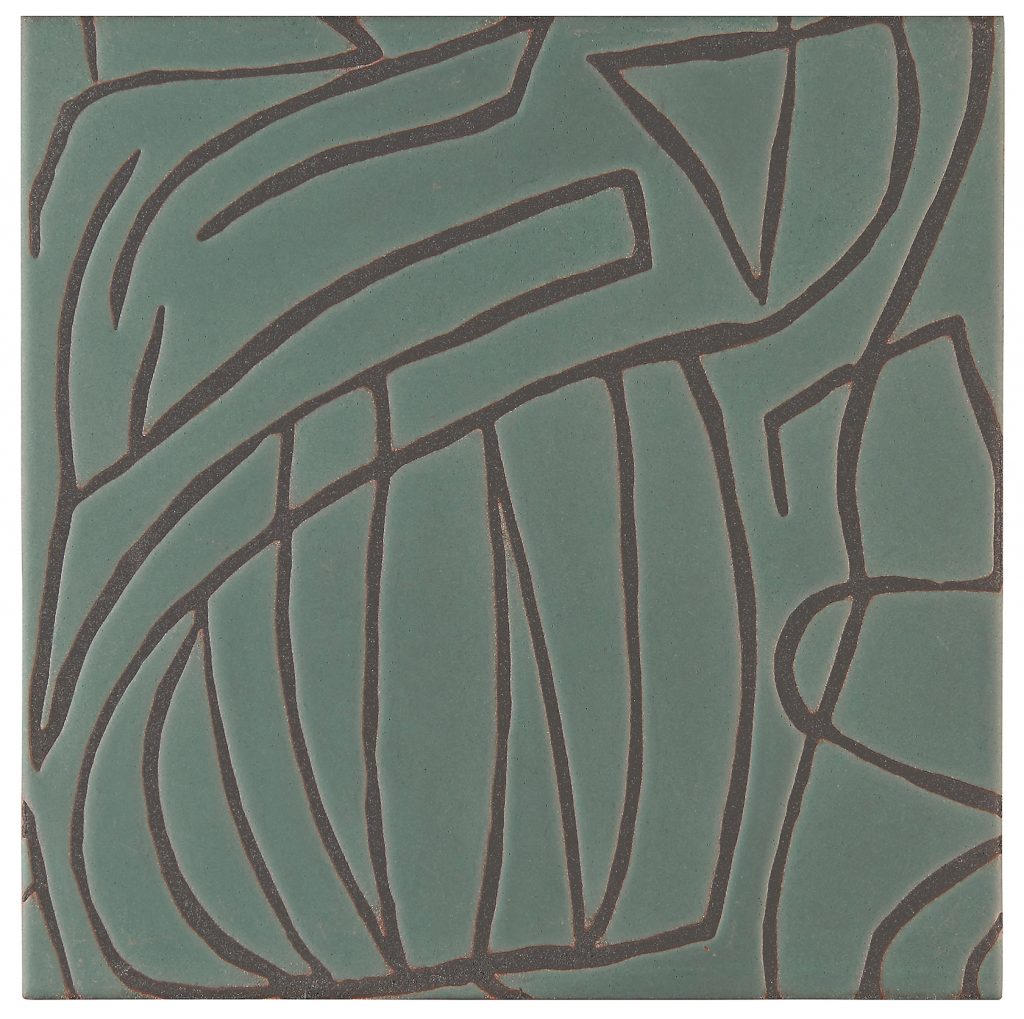 Kelly Wearstler's Maven Canyon tile, at Ann Sacks