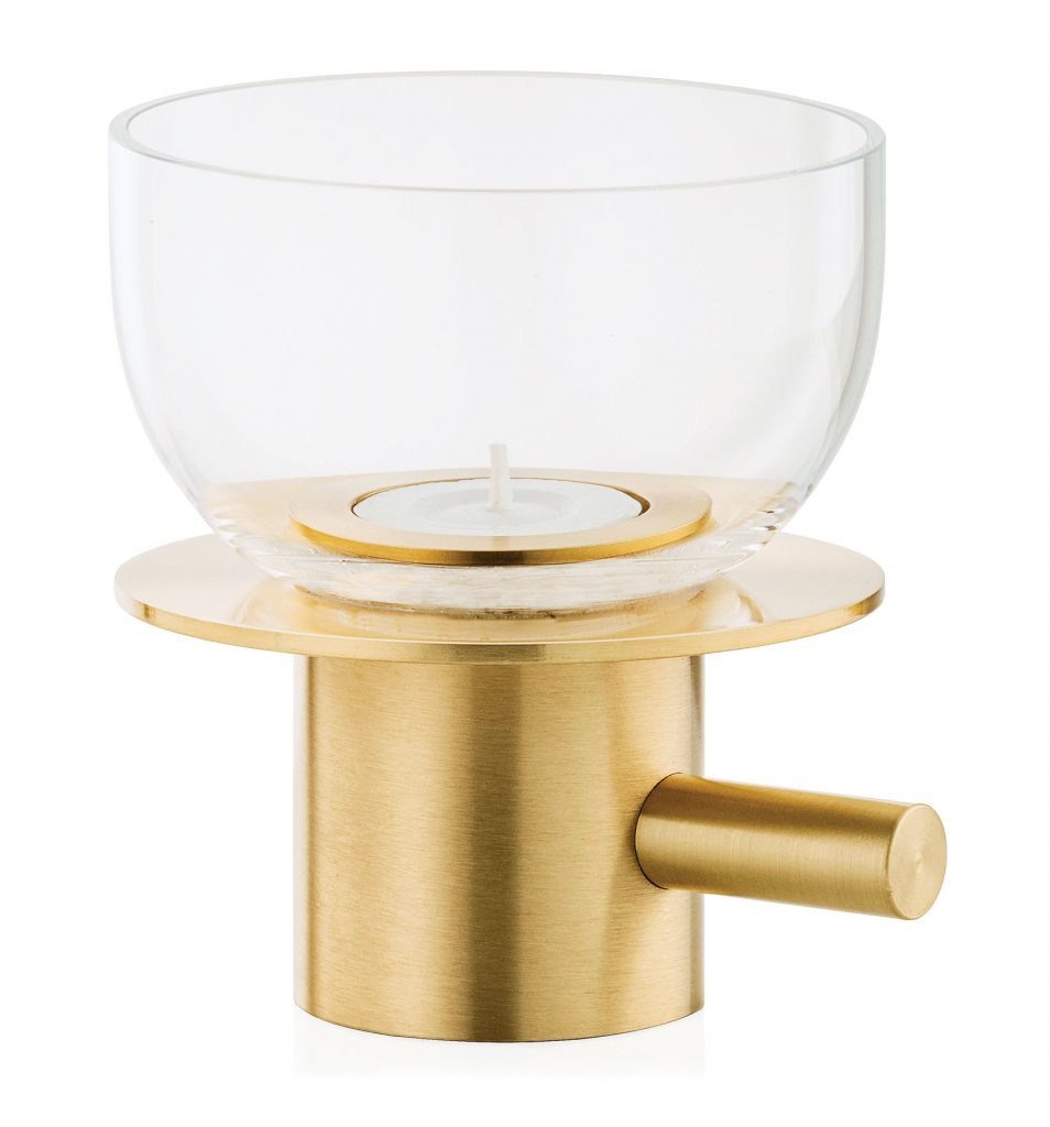 Fritz Hansen tea light, at Scott + Cooner