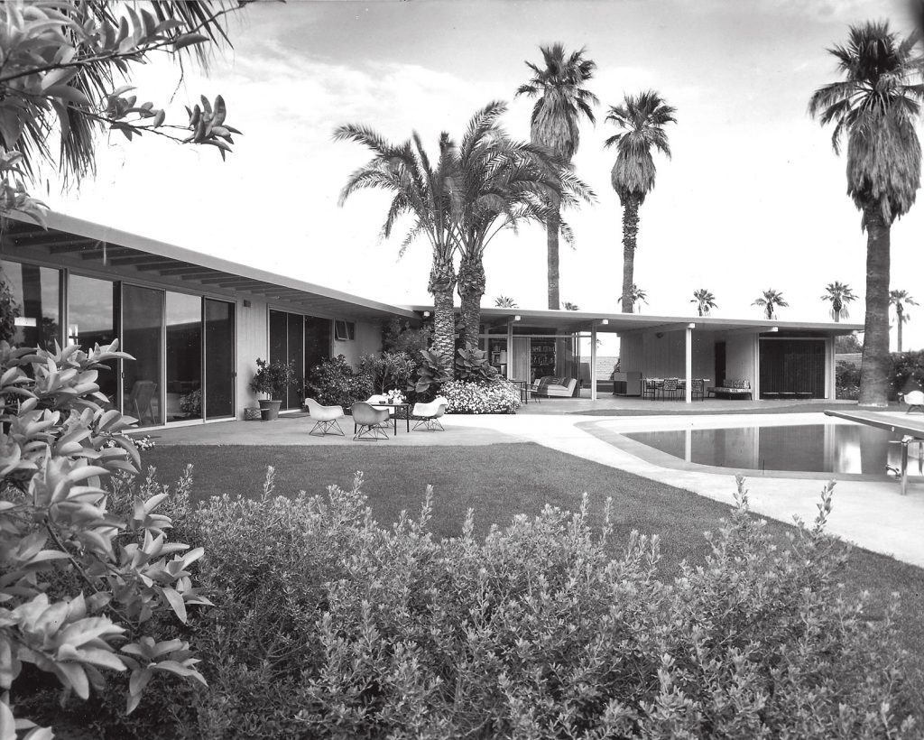 Julius Schulman's "Pool View Perlberg Residence," 1950s, at Heritage Auctions