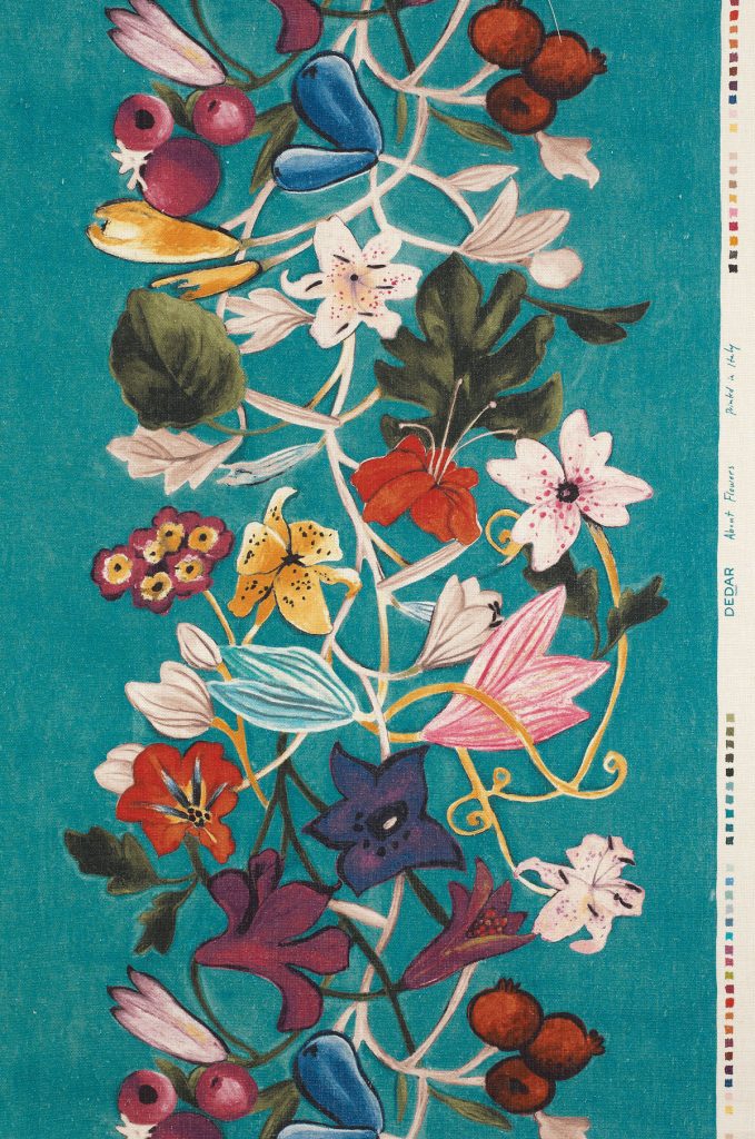 Dedar About Flowers fabric, at George Cameron Nash