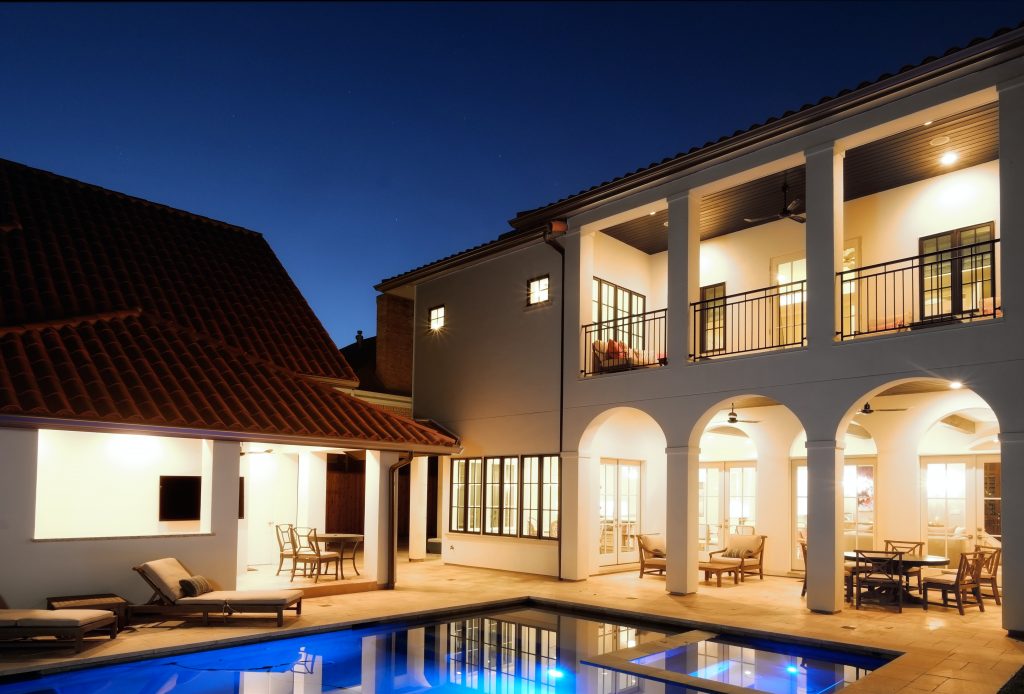 Million-dollar-plus homes often need to incorporate a dream pool.