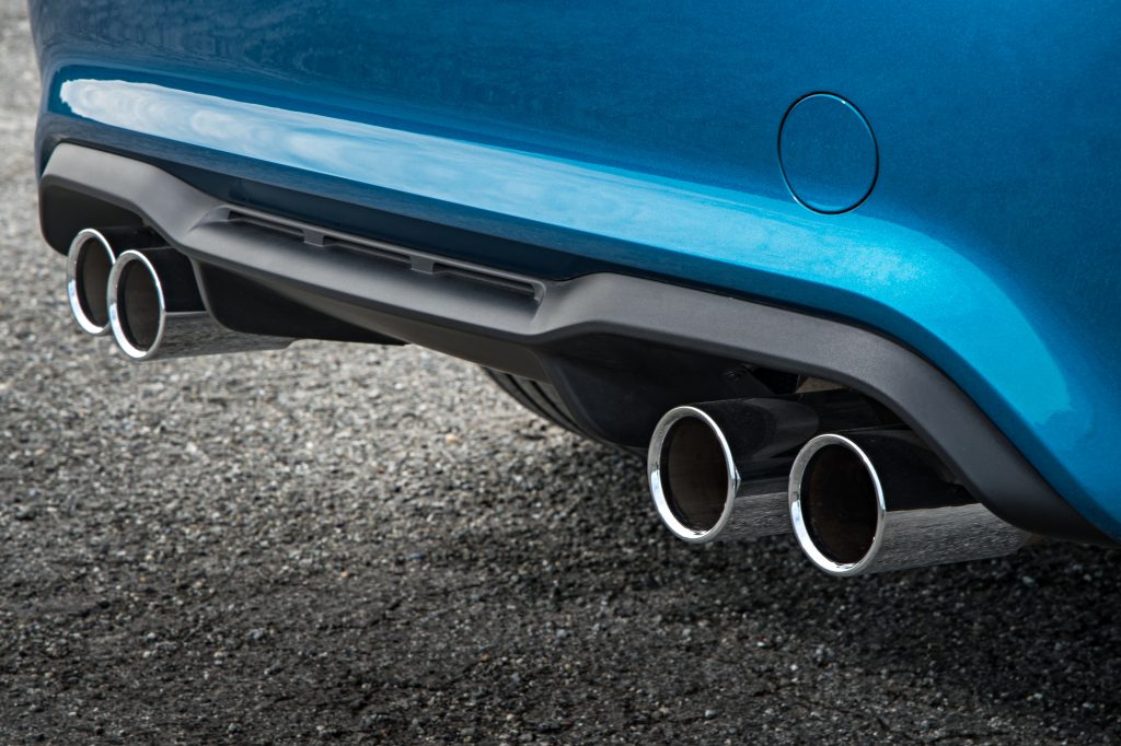 Quad exhaust will have them looking.