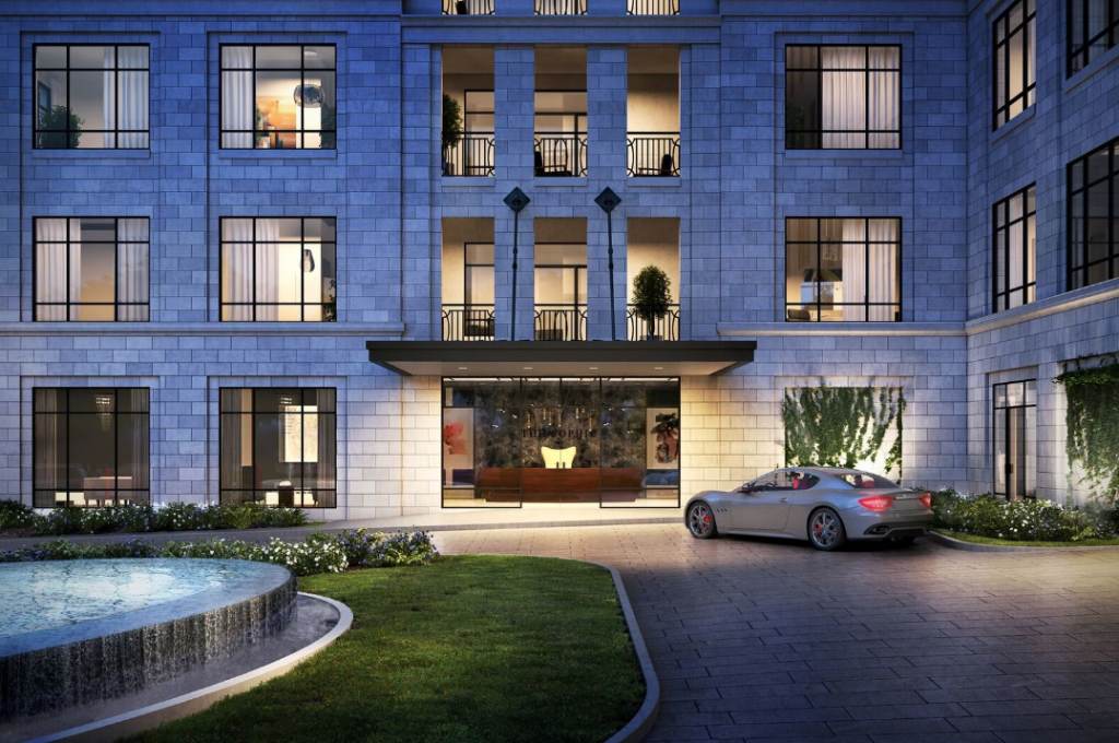 Leave your car at The Sophie's porte-cochère. 