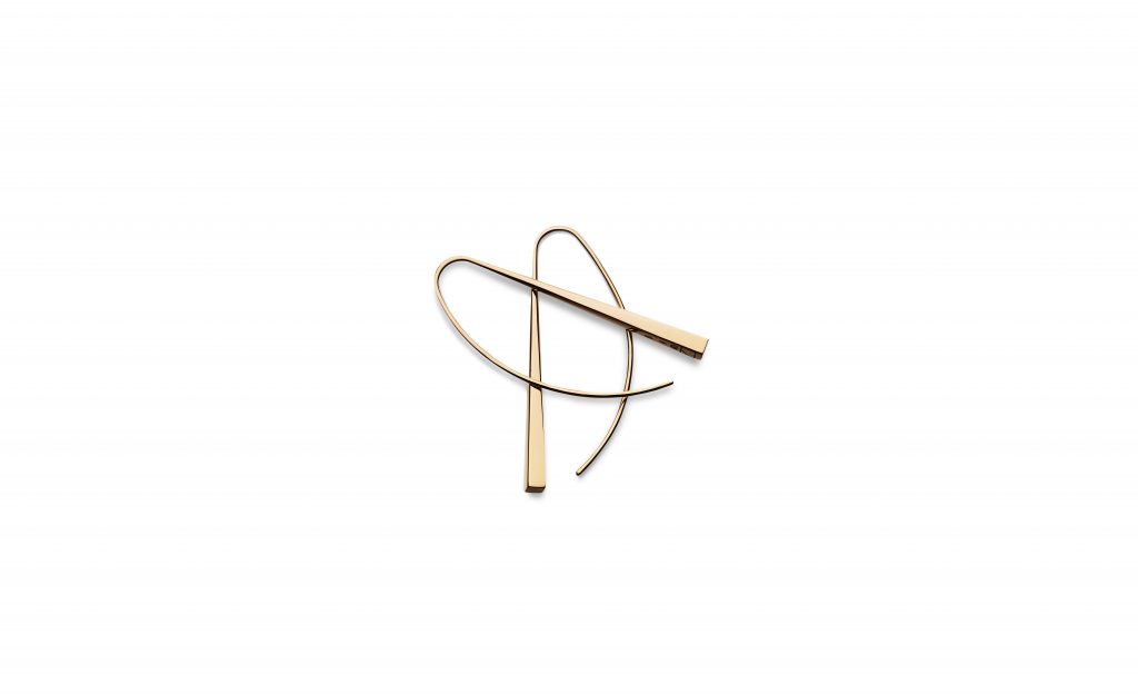 Gold Arc Earrings, $1,950