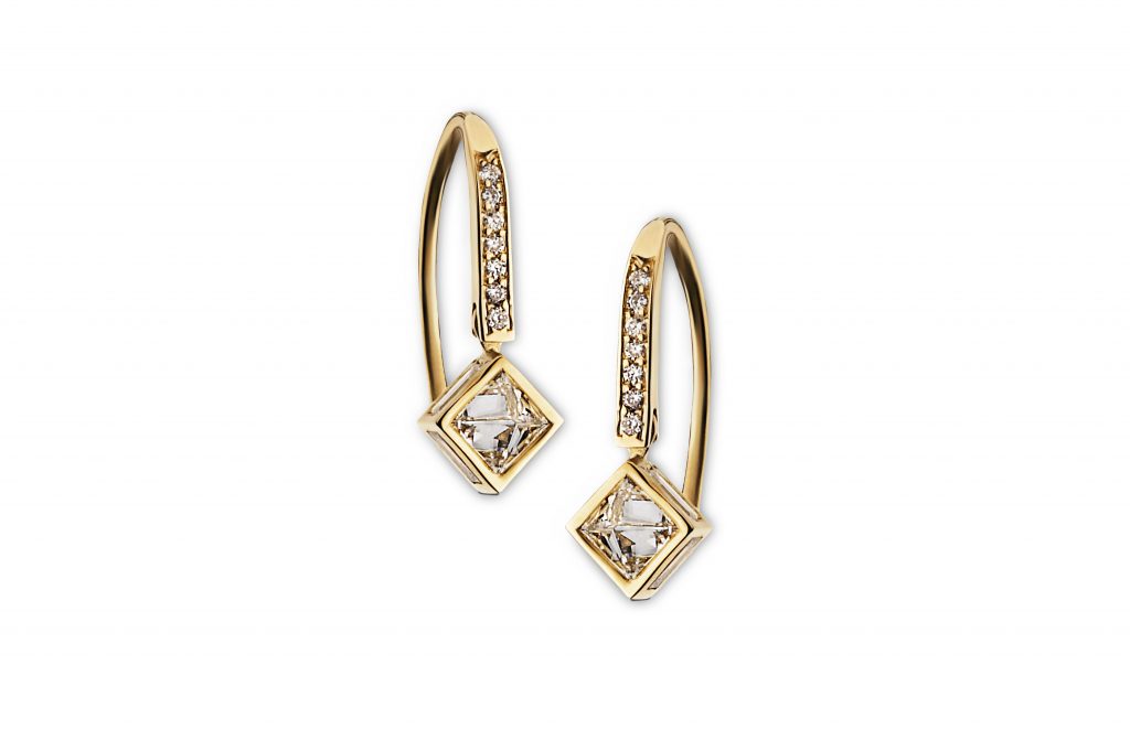 Diamond Pave Dormeuses, $4,995