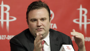 Houston Rockets general manager Daryl Morey
