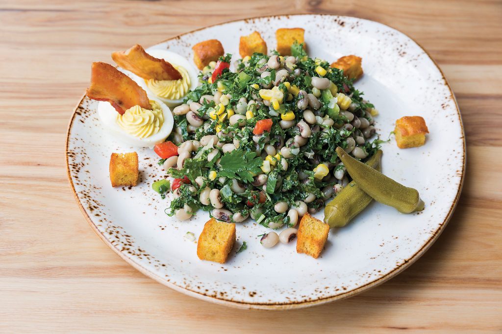 A Lone Star State delicacy — Texas caviar. 