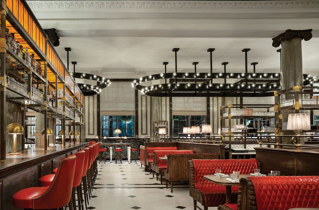 Gin Bar in the Holborn Dining Room at Rosewood London