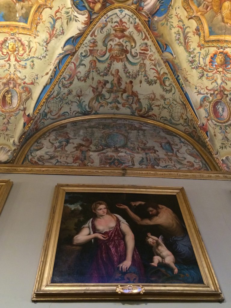 This ceiling caught my eye