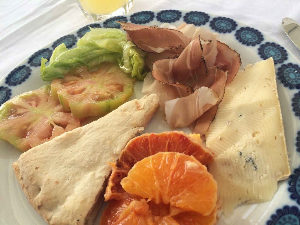 A Napoli style breakfast.