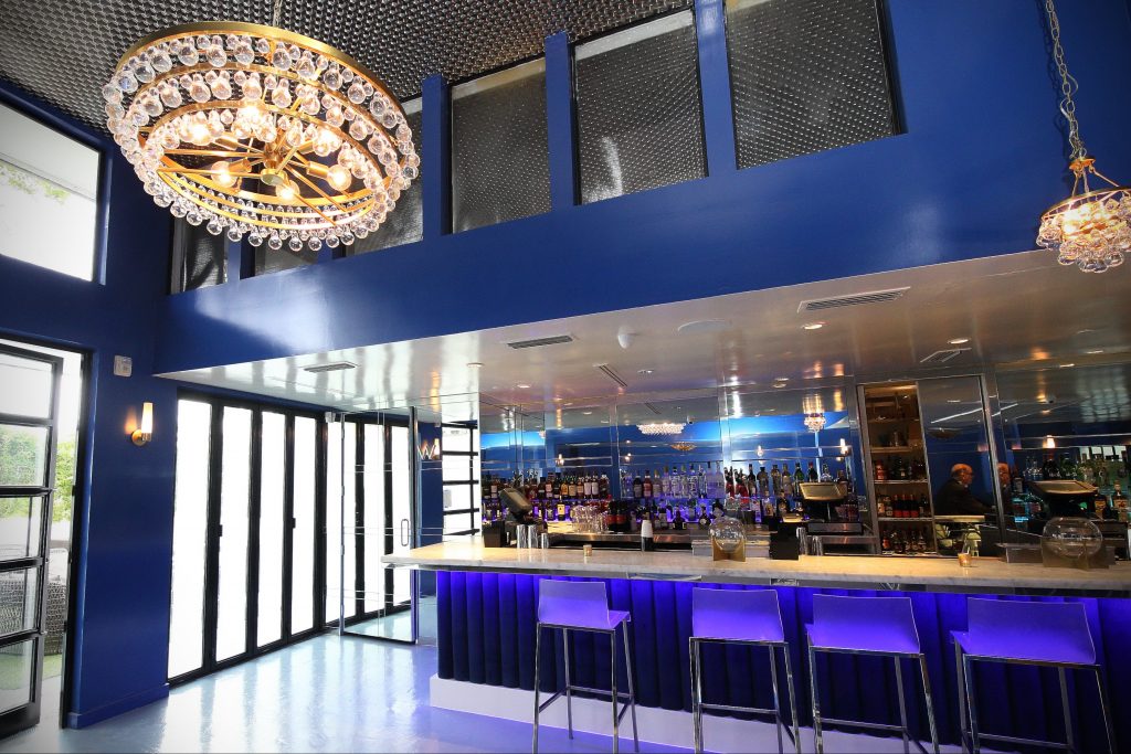 Bar Bleu, a posh lounge concept, debuts near Rice Village next month. 