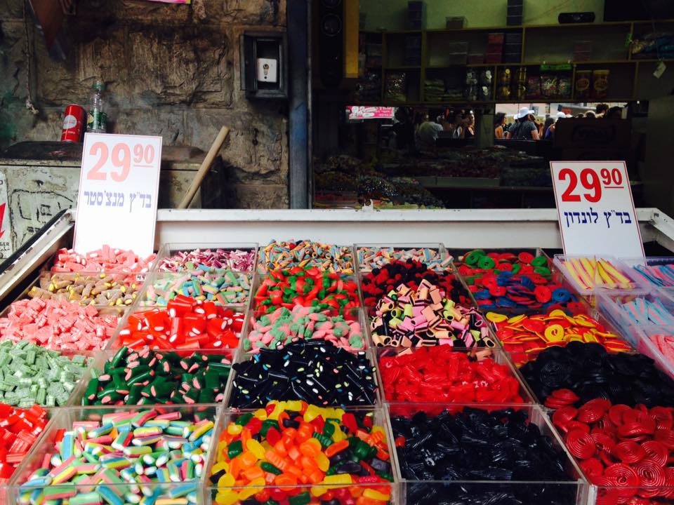 Colorful candies in the marketplace. (Photo by Mia Davis)