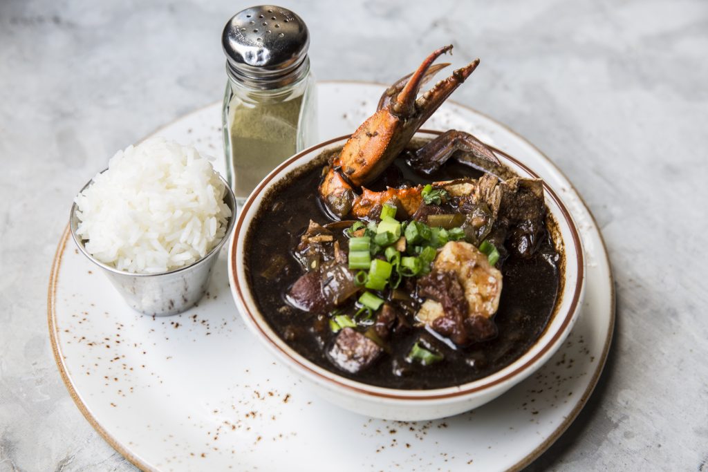 State Fare's gumbo channels Southeast Texas flavors. 