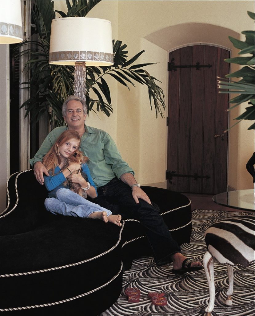 Mickey and daughter Aurey Harper, 2008