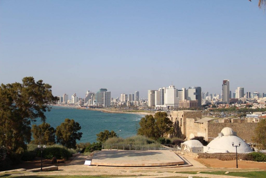 View of Tel Aviv. (Photo by Maddie Coughman)