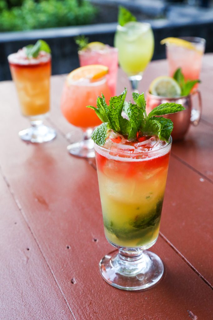 A sprawling list of summer cocktails also awaits. 