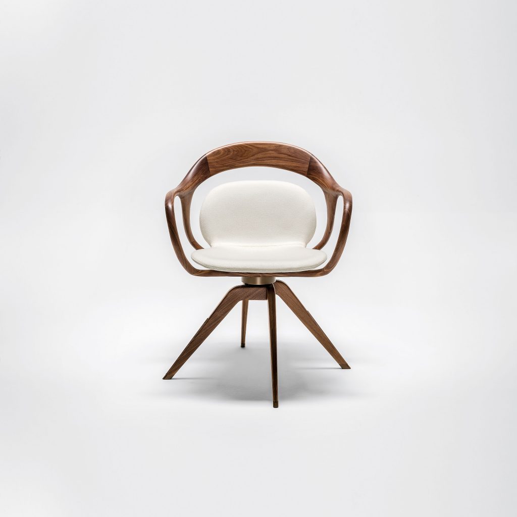 Norah chair by m2atelier for Giorgetti