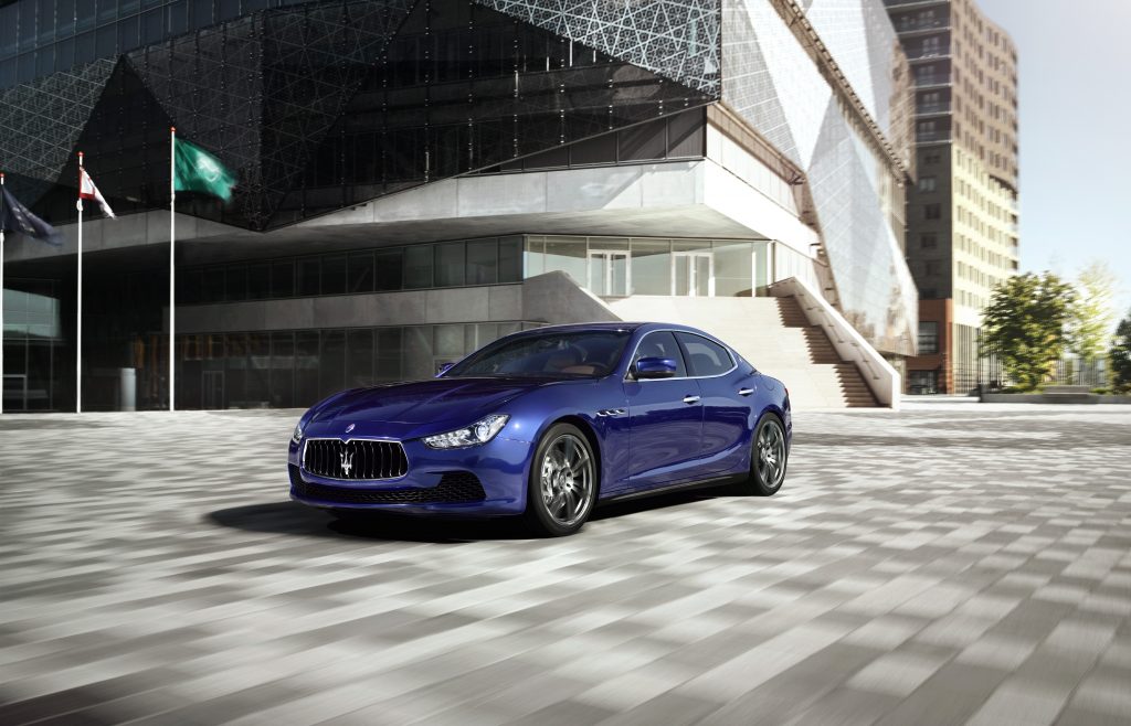 Maserati is one of many brands featured at NorthPark's Auto Show. 
