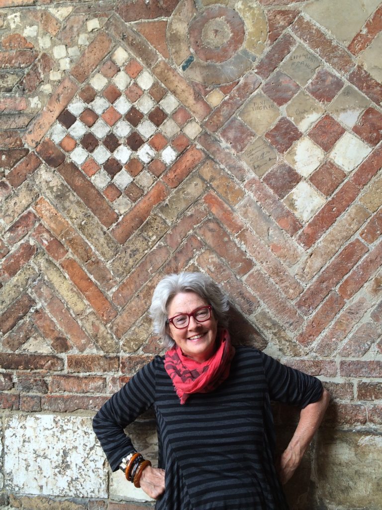 Mary Margaret Hansen at Chiesa di San Stefano.