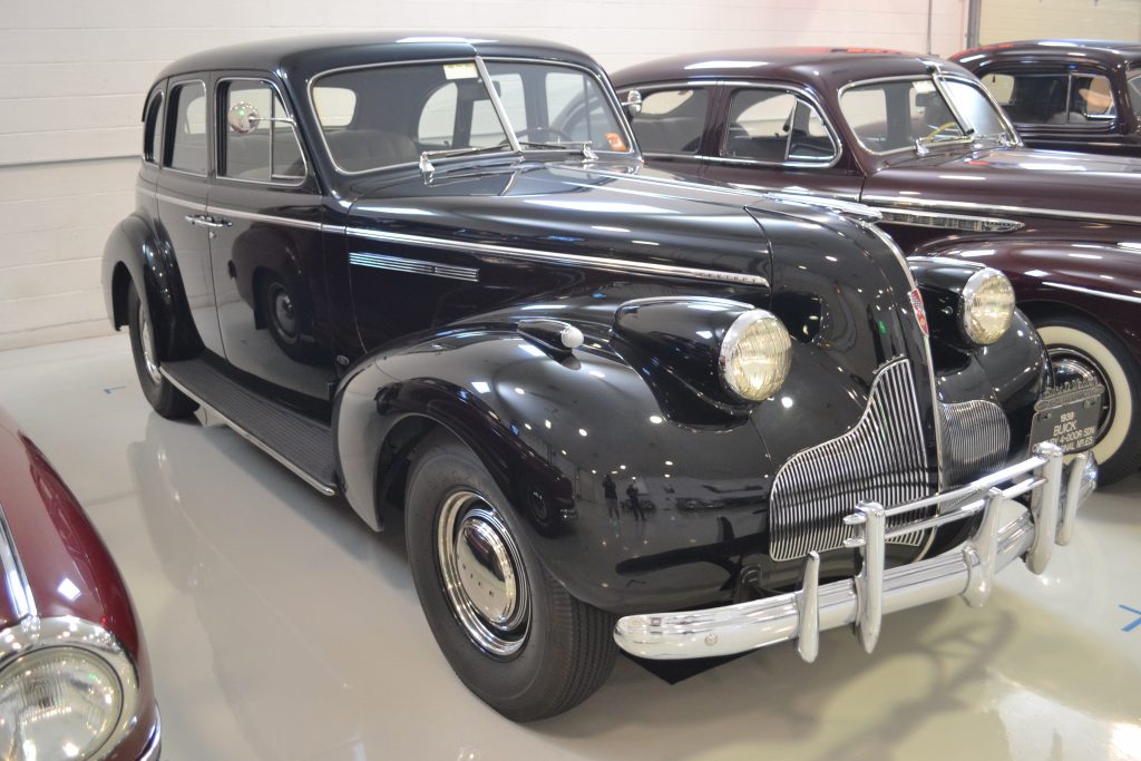This 1939 Buick Century boasts a "Fireball 8" engine.