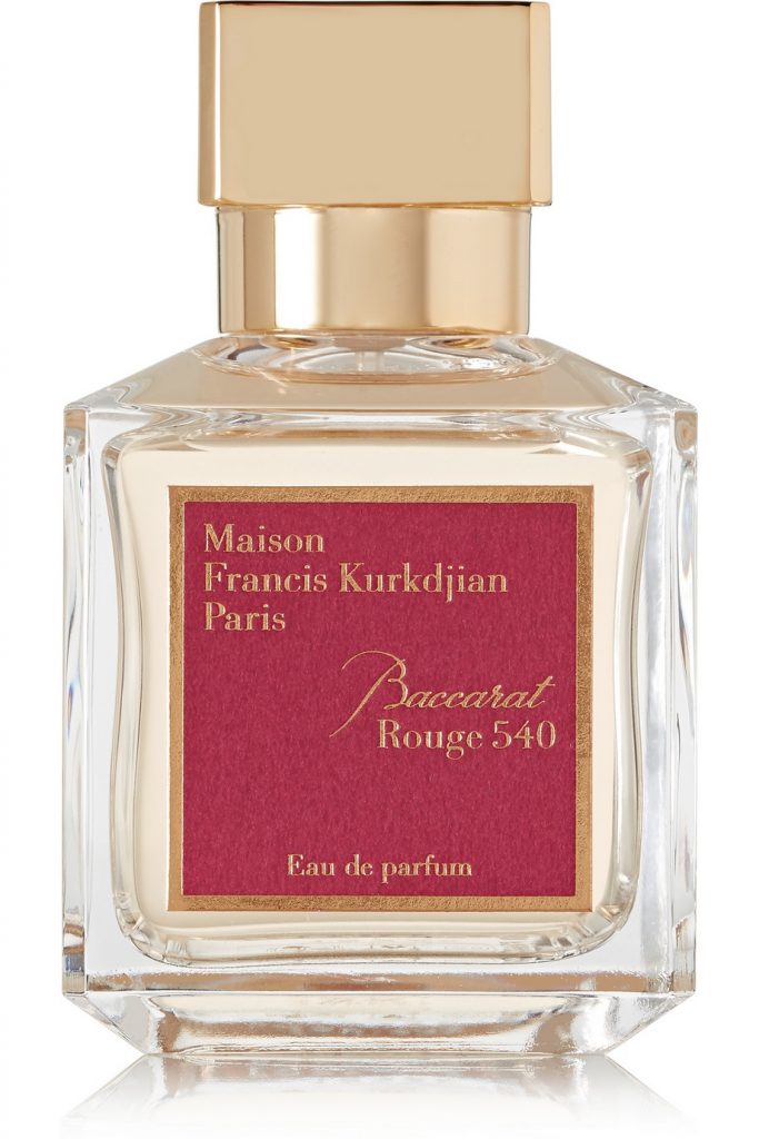 Maison Francis Kurkdjian's Baccarat Rouge fragrance